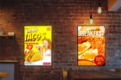 BANNER LUMINEUSE RECTANGULAIRE